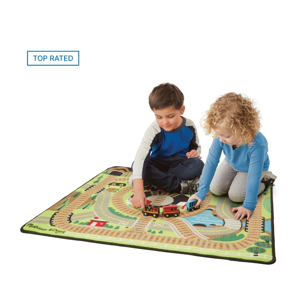 Melissa & Doug Train Rug - Picture 5 of 5